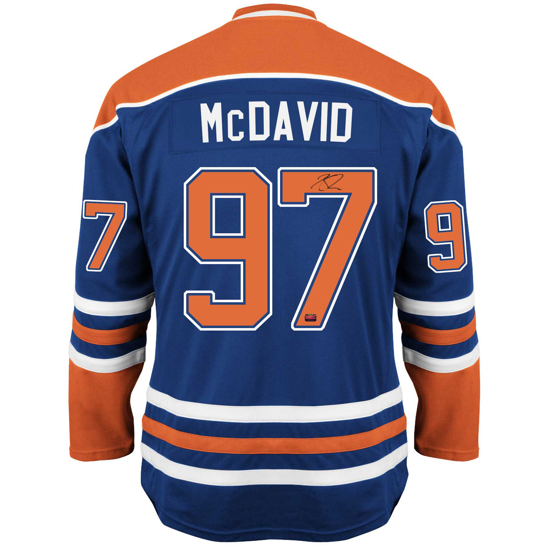 Connor McDavid Edmonton Oilers Blue Autographed Jersey | eBay